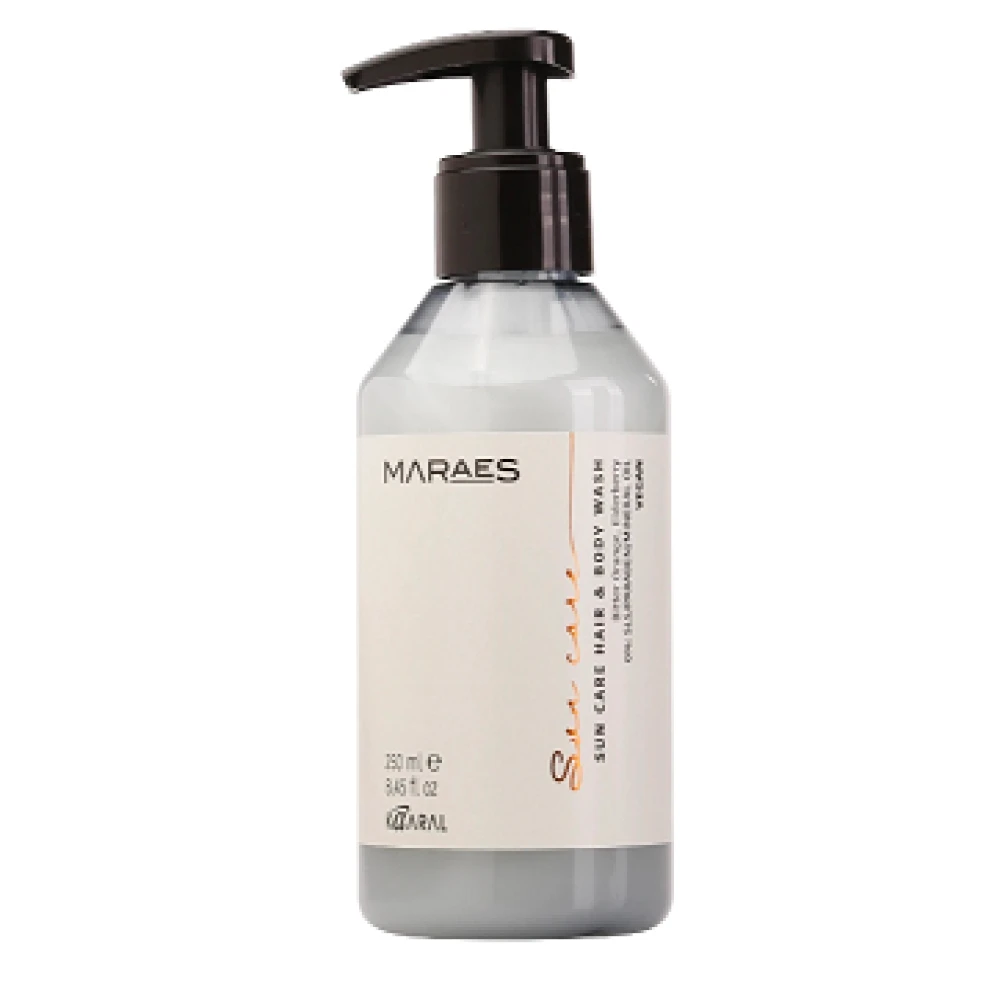 Gel de Banho Para Corpo e Cabelo Kaaral Maraes Sun Care 250ml