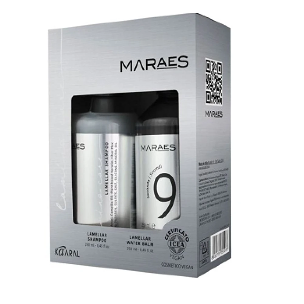 Kit Kaaral Maraes Lamino Care Shampoo 250ml + Water Balm 250ml