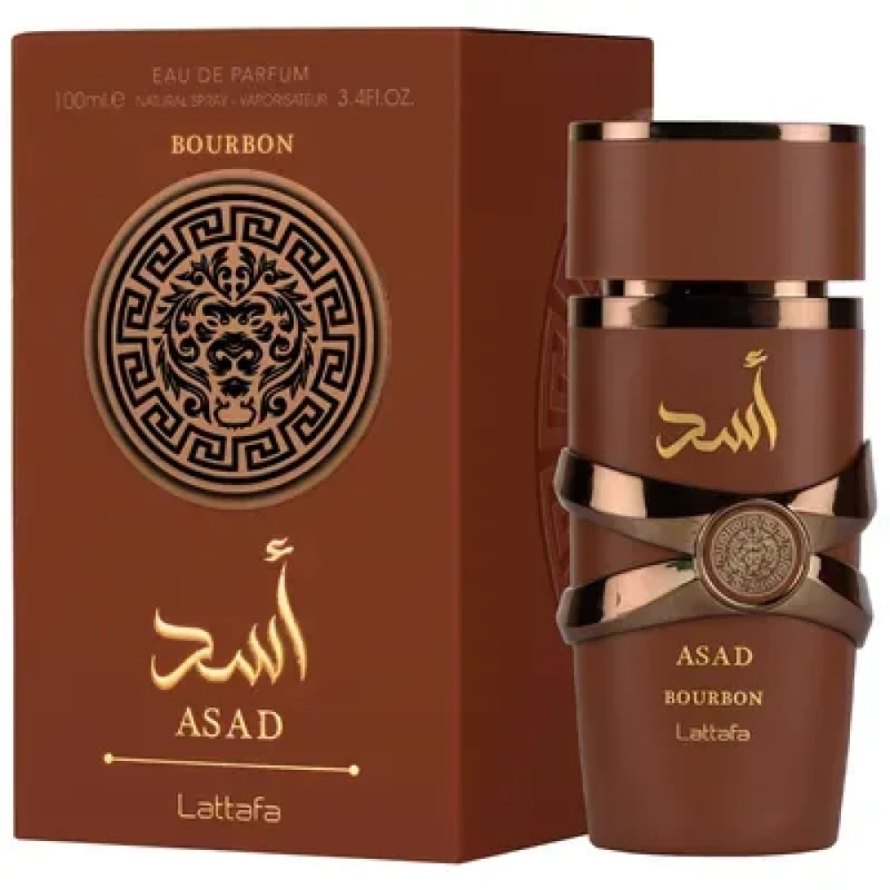 Perfume Lattafa Asad Bourbon EDP - Masculino 100ml