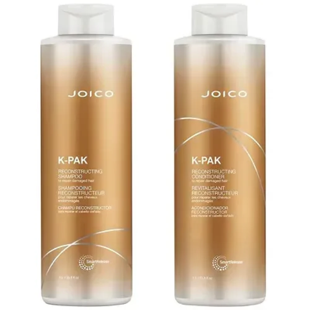 Kit Joico K-PAK Shampoo + Condicionador - 1LT/1LT
