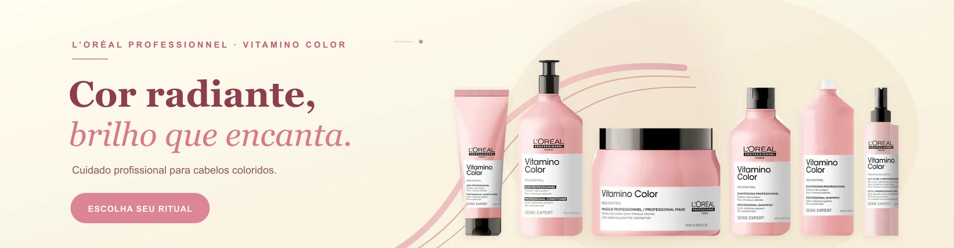 Linha Loreal Vitamino Profissional